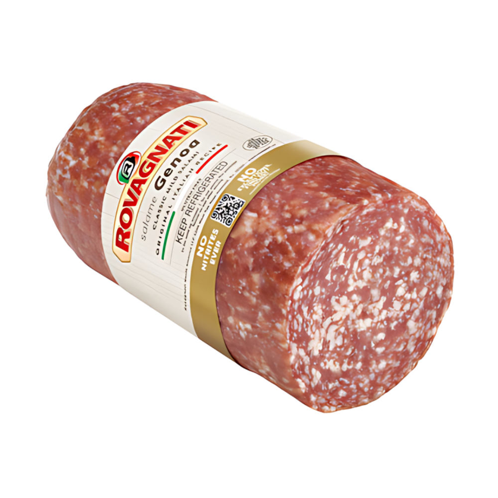 Wholesale Rovagnati Case Salame Genoa Classic Mild- Bulk
