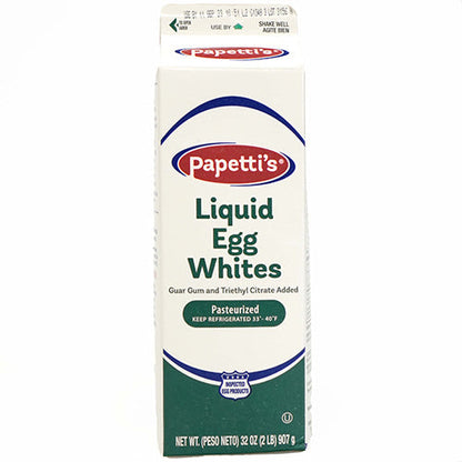Wholesale Papetti's Easy Fresh Egg White Carton 2lb- Bulk