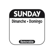 Wholesale Ncco Case Sunday 1 Inch Removable Labels- Bulk