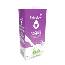 Wholesale Schreiber Case Aseptic Milk 1% Paper Box- Bulk