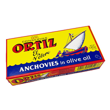 Wholesale Ortiz Anchovy Fillets in Oil 1.7oz- Bulk