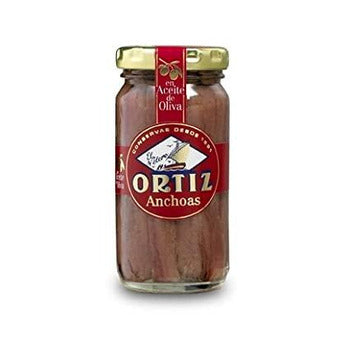 Wholesale Ortiz Anchovy Fillets in Oil 3.3oz- Bulk
