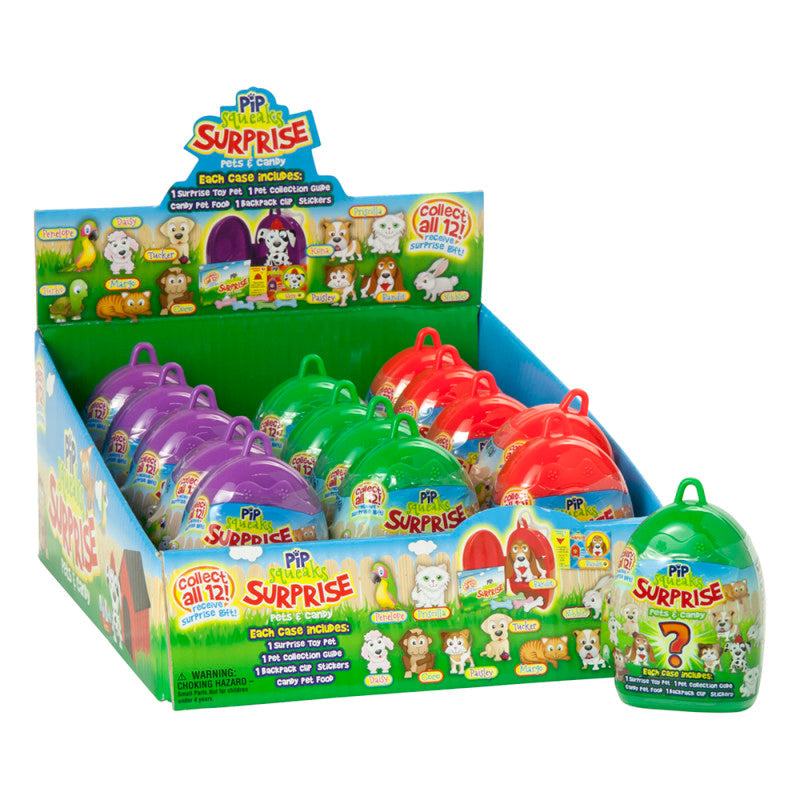 Wholesale Pip Squeaks Candy And Surprise Toy 0.4 Oz- Bulk