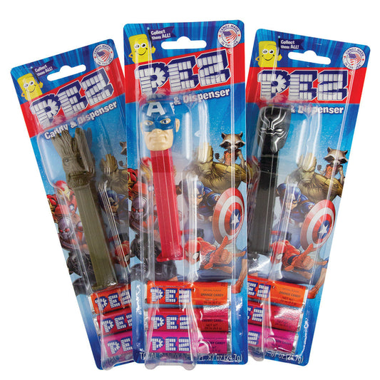 Wholesale Pez Marvel Heroes Assortment Blister Pack 0.87 Oz *Sf Dc Only*- Bulk