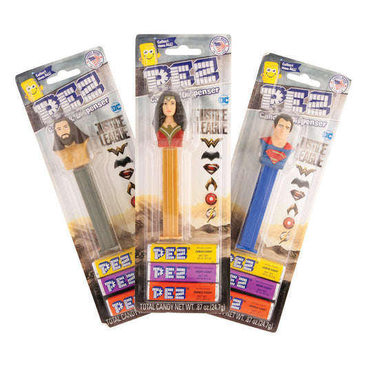 Wholesale Pez Justice League Assortment Blister Pack 0.87 Oz- Bulk