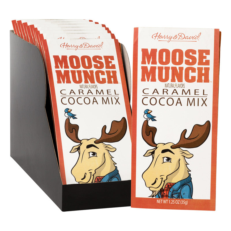 Wholesale Moose Munch Caramel Cocoa Mix 1.25 Oz- Bulk