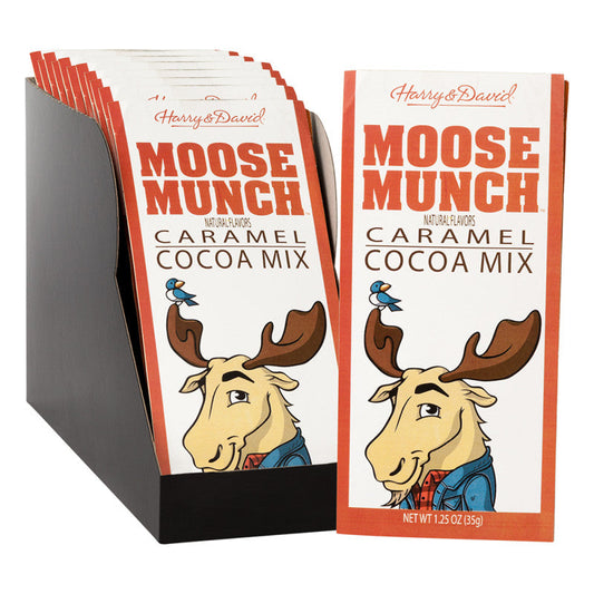 Wholesale Moose Munch Caramel Cocoa Mix 1.25 Oz- Bulk