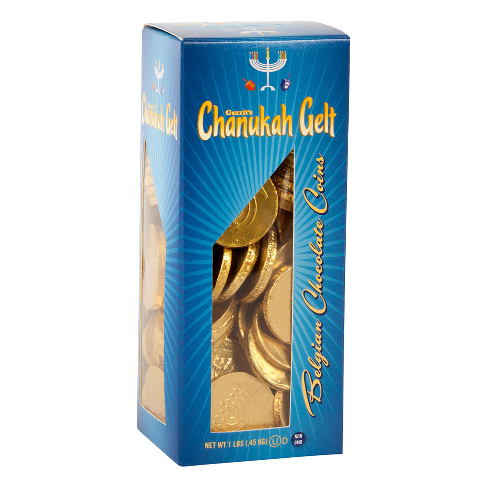 Wholesale Gerrit'S Chanukah Gelt 1 Pound Box- Bulk