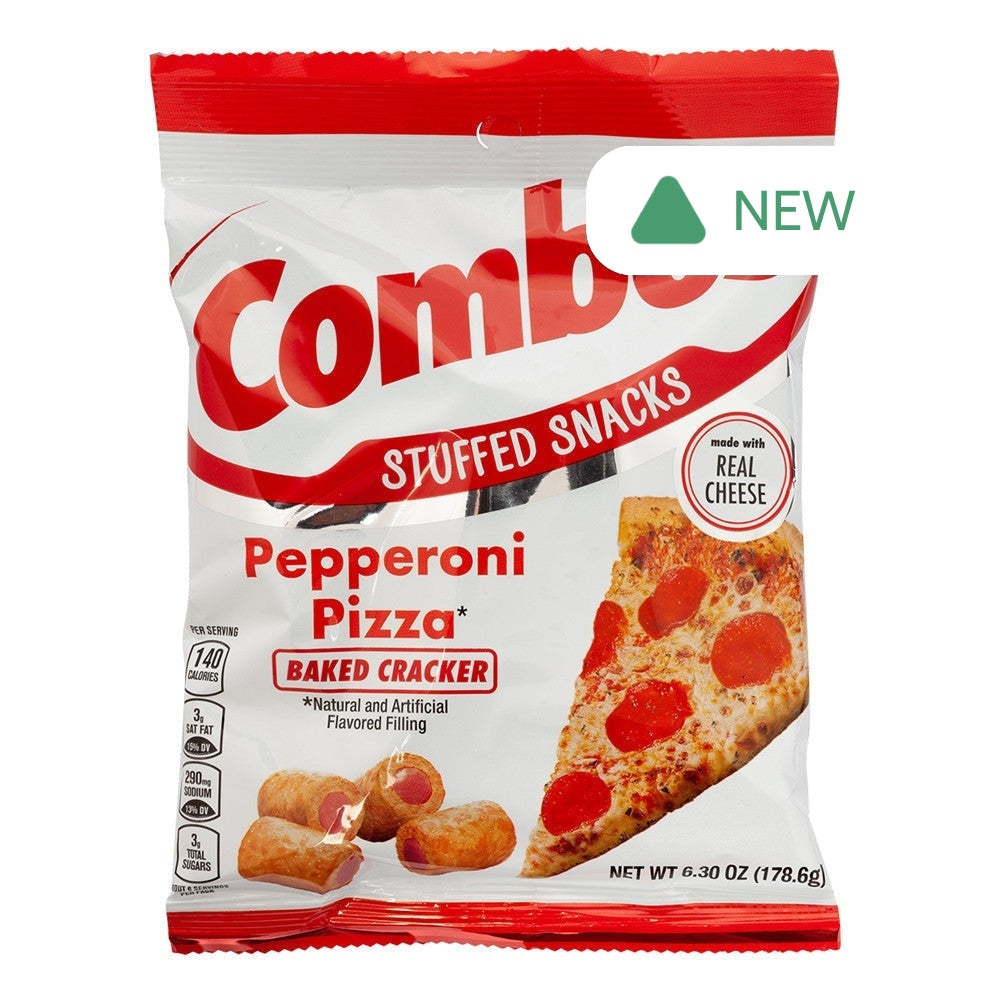 Wholesale Combos Pepperoni Pizza Baked Cracker 6.3 Oz Peg Bag- Bulk