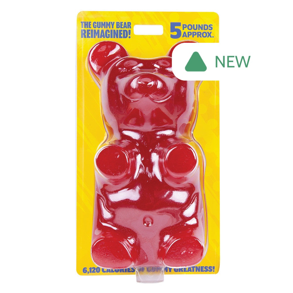 Wholesale Giant Gummy Bear Cherry 5 Lb- Bulk