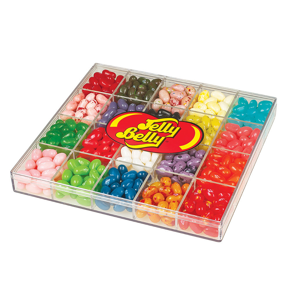 Wholesale Jelly Belly 20 Flavors 16 Oz Acetate Gift Box- Bulk
