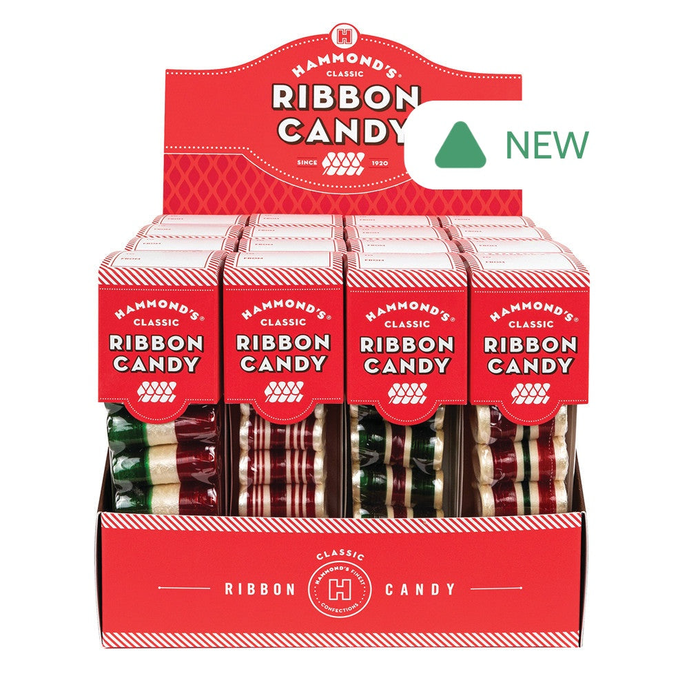 Wholesale Hammond'S Assorted Ribbon Candy 3 Oz- Bulk