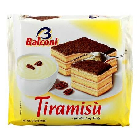 Wholesale Balconi Case Tiramisu Torta Cake- Bulk