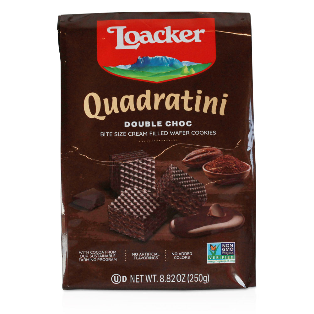 Wholesale Loacker Case Double Chocolate Wafer- Bulk