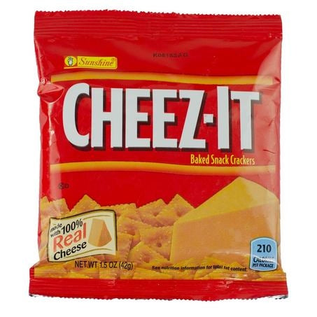 Wholesale Cheez-It Case Cheez-It Crackers 1.5Oz- Bulk