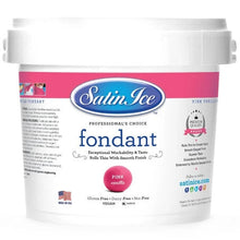 Wholesale Satin Ice Pink Vanilla Fondant | 5 lb pail- Bulk