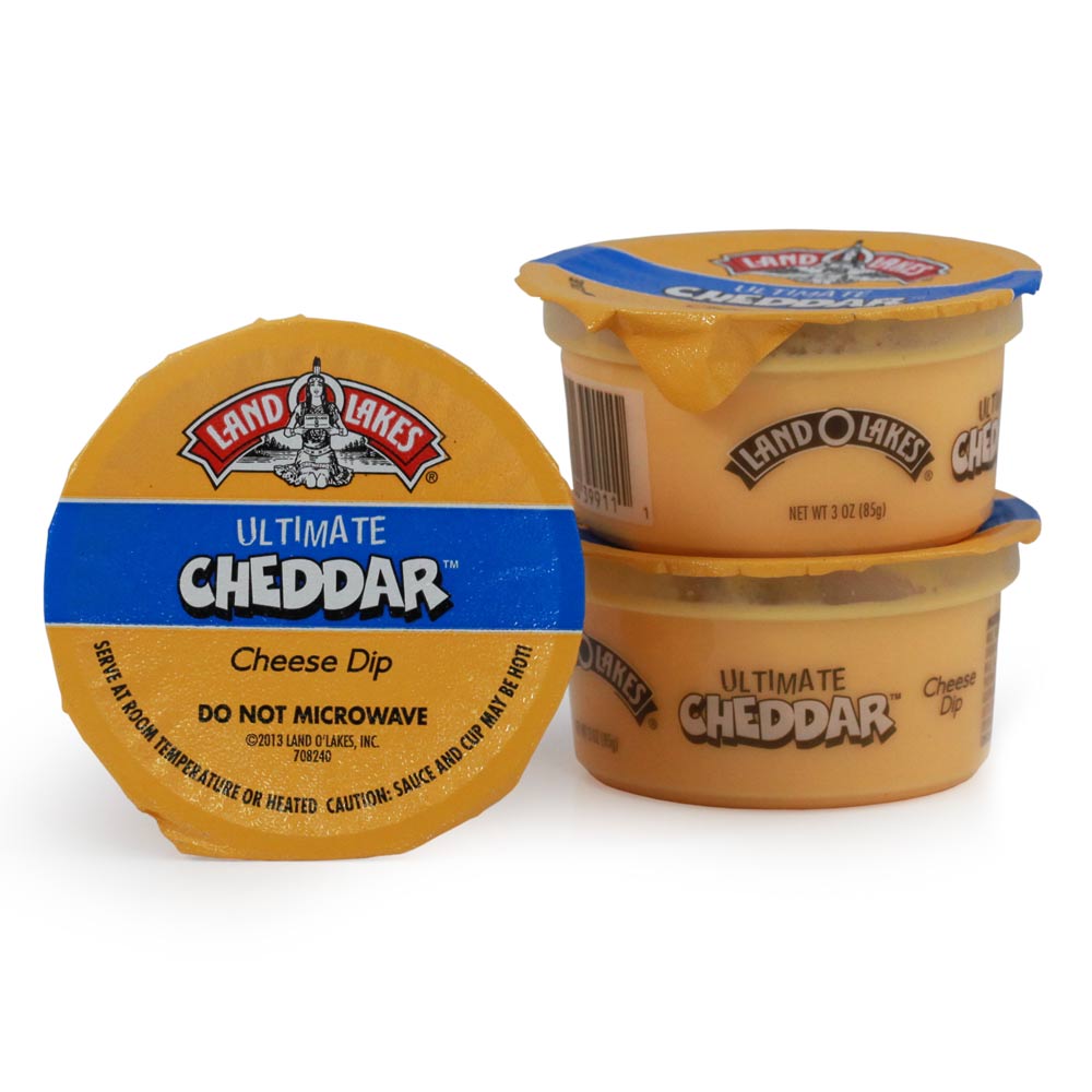 Wholesale Land O Lakes Case Cheddar Cheese Dip Cups- Bulk
