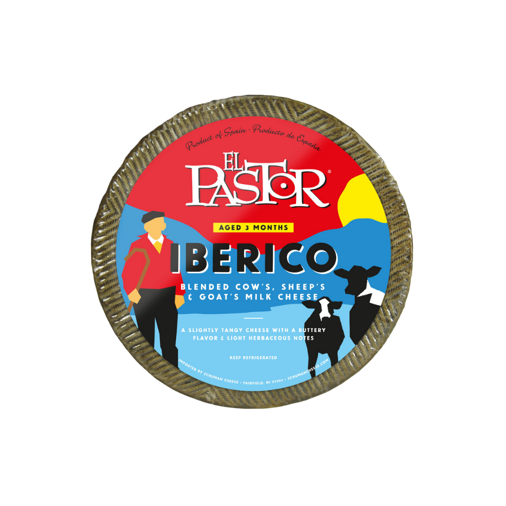 Wholesale El Pastor Each Iberico 6 Months Cheese Wheel- Bulk