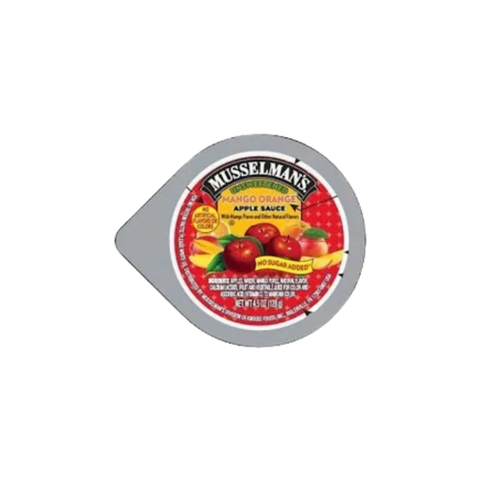 Wholesale Musselman'S Case No Sugar Added Mango Orange Applesauce- Bulk