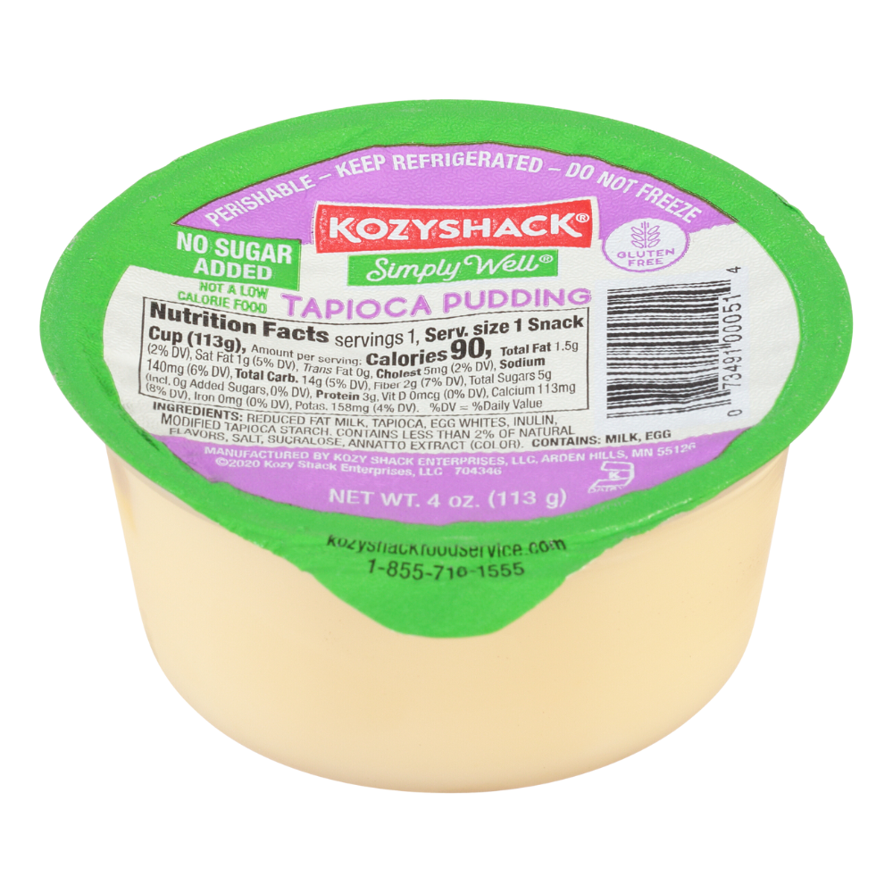 Wholesale Kozy Shack Each Sugar Free Tapioca Pudding- Bulk