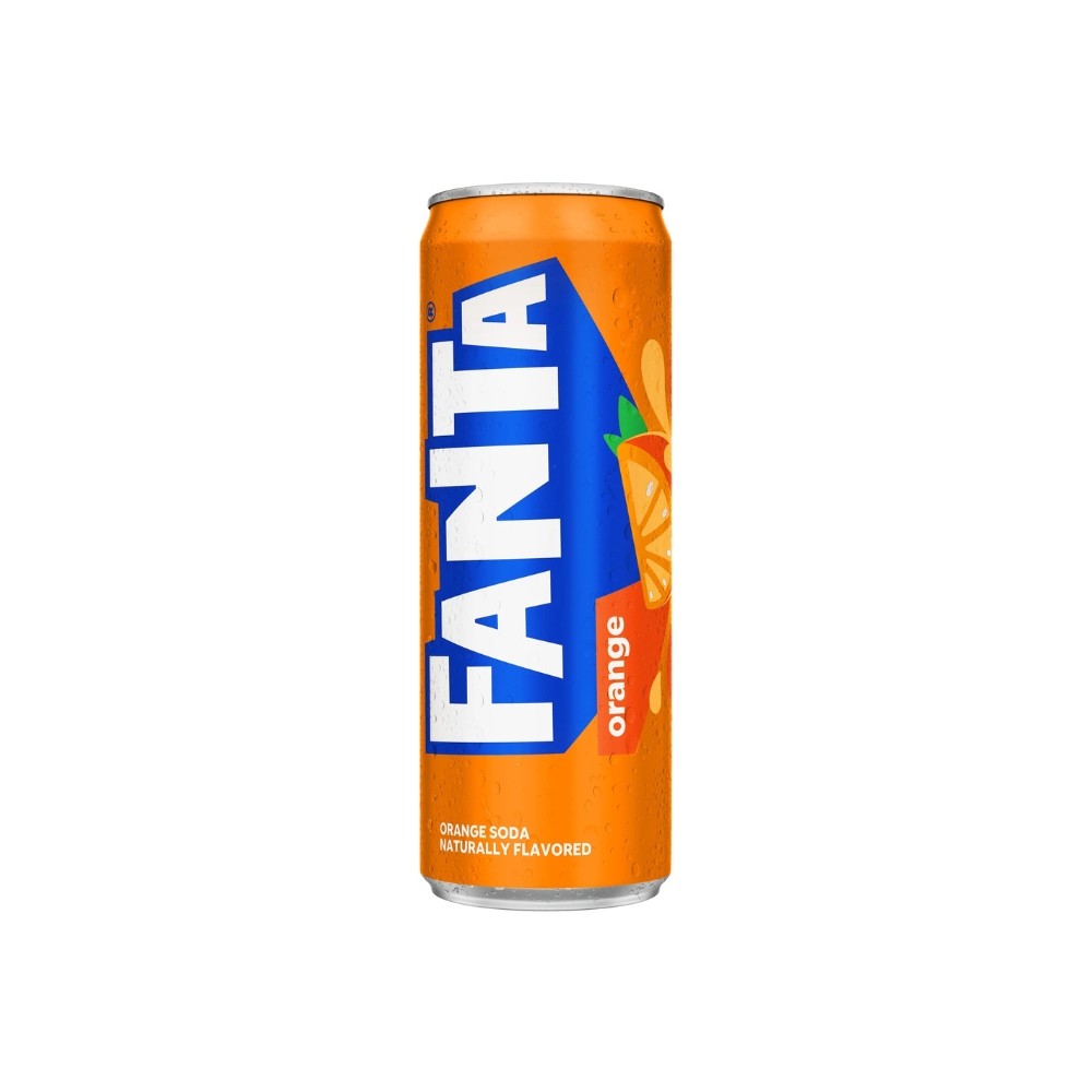 Wholesale Fanta Case Orange Fanta Slim Can- Bulk