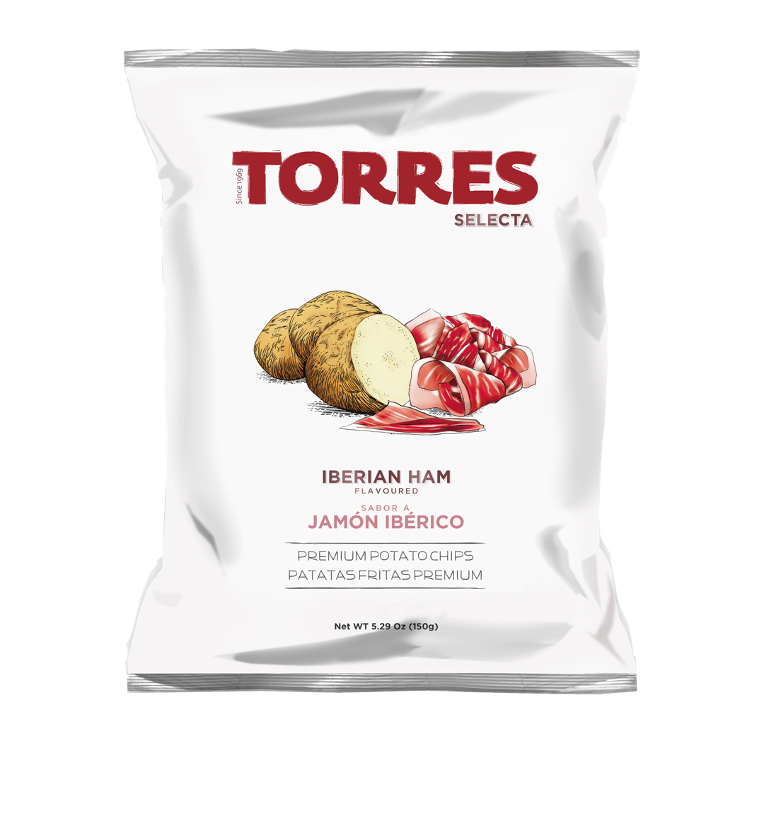 Wholesale Torres Iberico Ham Chips 150G- Bulk