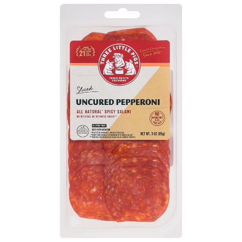 Wholesale Les Trois Sliced Pepperoni 3Oz- Bulk