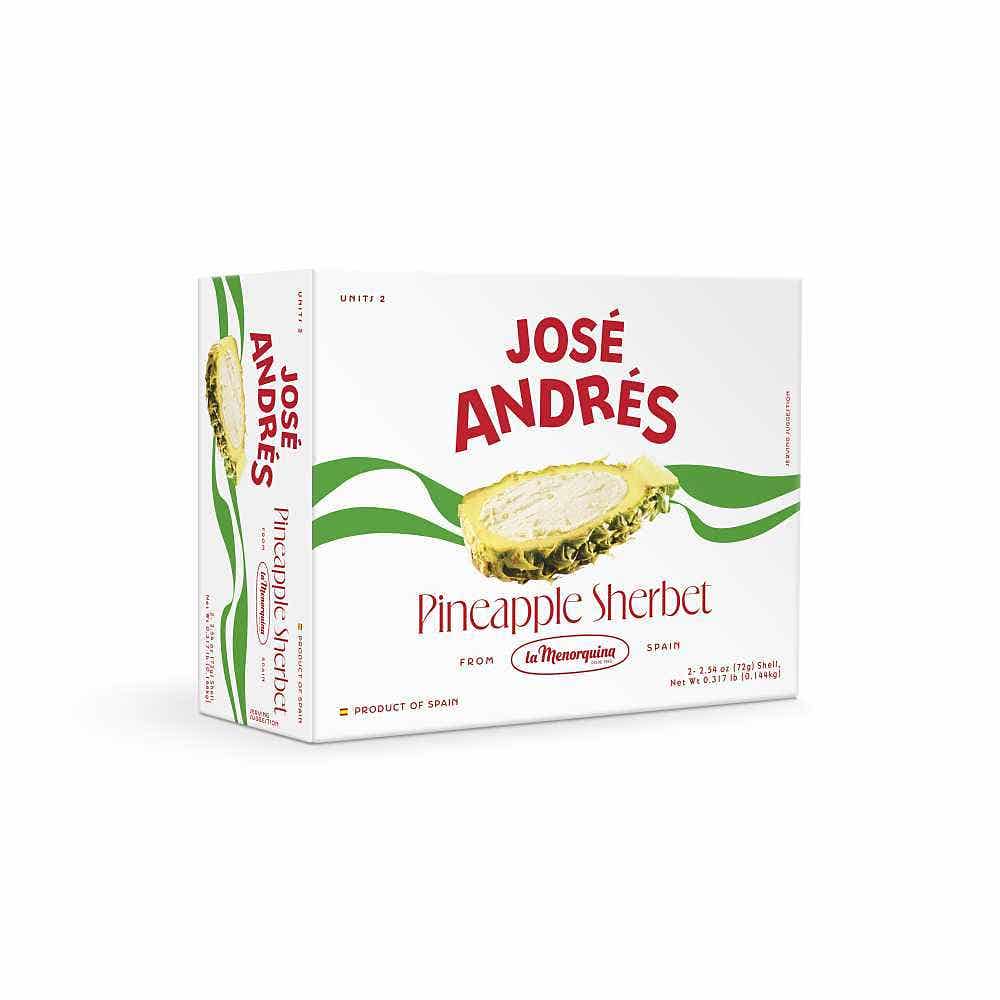 Wholesale José Andrés Pineapple Ice Cream In A Shell 5.08 Oz- Bulk