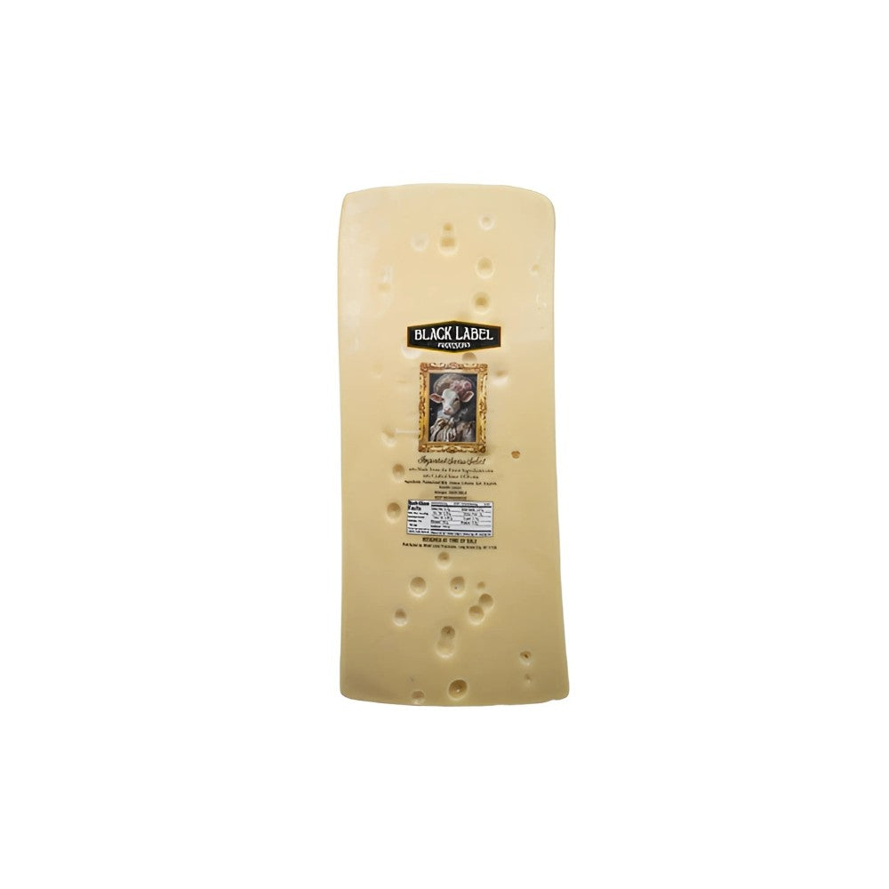 Wholesale Black Label Pr Each Imported Select Swiss Cheese- Bulk