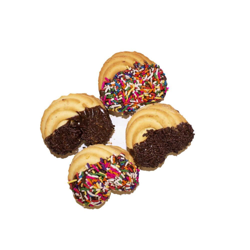 Wholesale Cannoli Plus Case Horseshoe Cookie With Sprinkle- Bulk