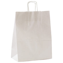 Wholesale BoxNCase Case White Paper Shopping Bag 13X7X17- Bulk