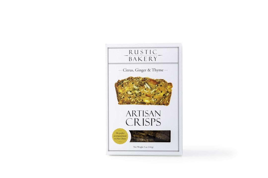 Wholesale Rustic Artisan Crisps Citrus Ginger- Bulk