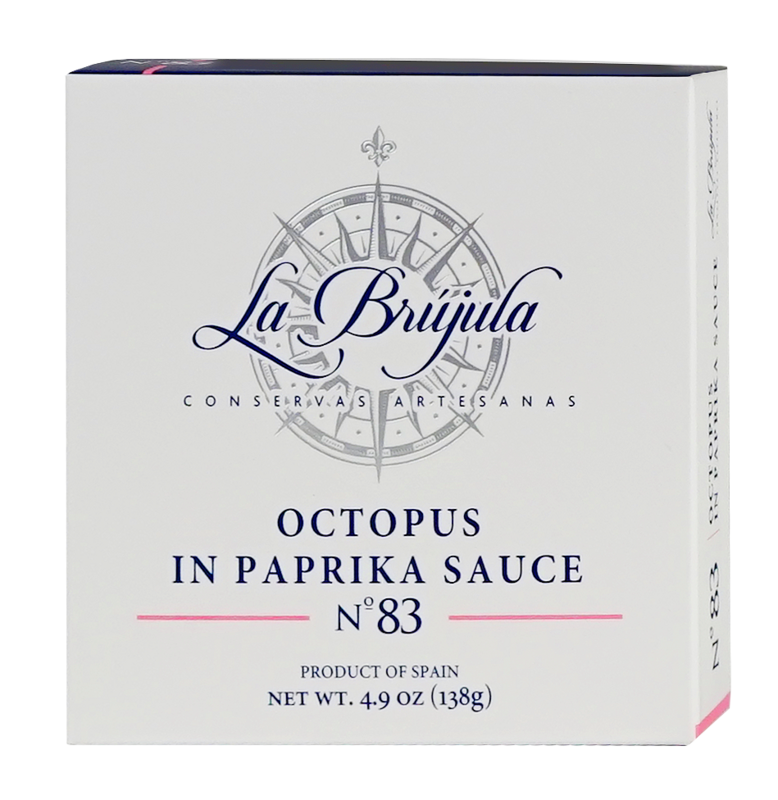 Wholesale La Brujula Conservas Octopus W/ Pim- Bulk