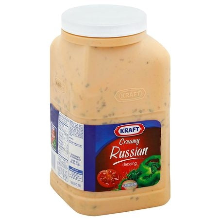 Wholesale Kraft Case Russian Dressing- Bulk