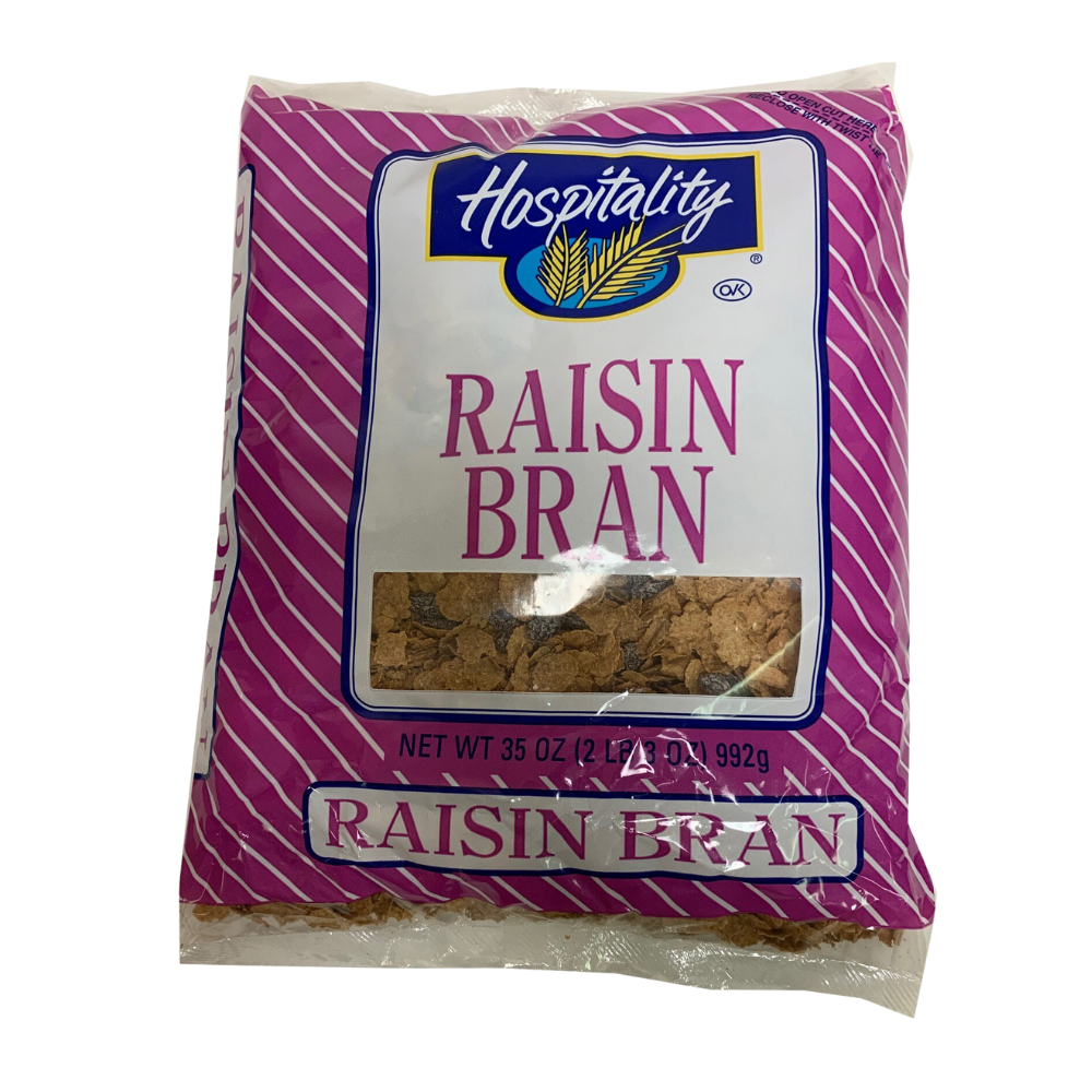 Wholesale Hospitality Each Raisin Bran Cereal- Bulk