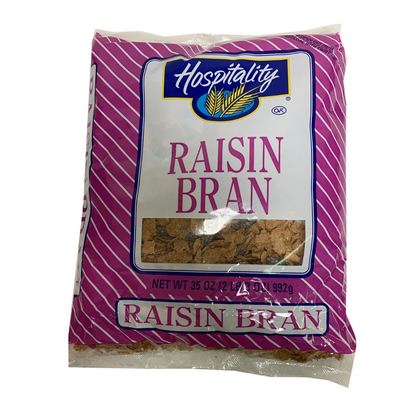 Wholesale Hospitality Each Raisin Bran Cereal- Bulk