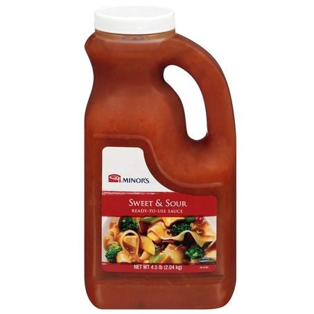 Wholesale Minors Case Sweet & Sour Sauce- Bulk