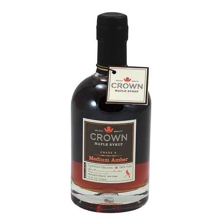 Wholesale Crown Case Organic Medium Amber Maple Syrup- Bulk