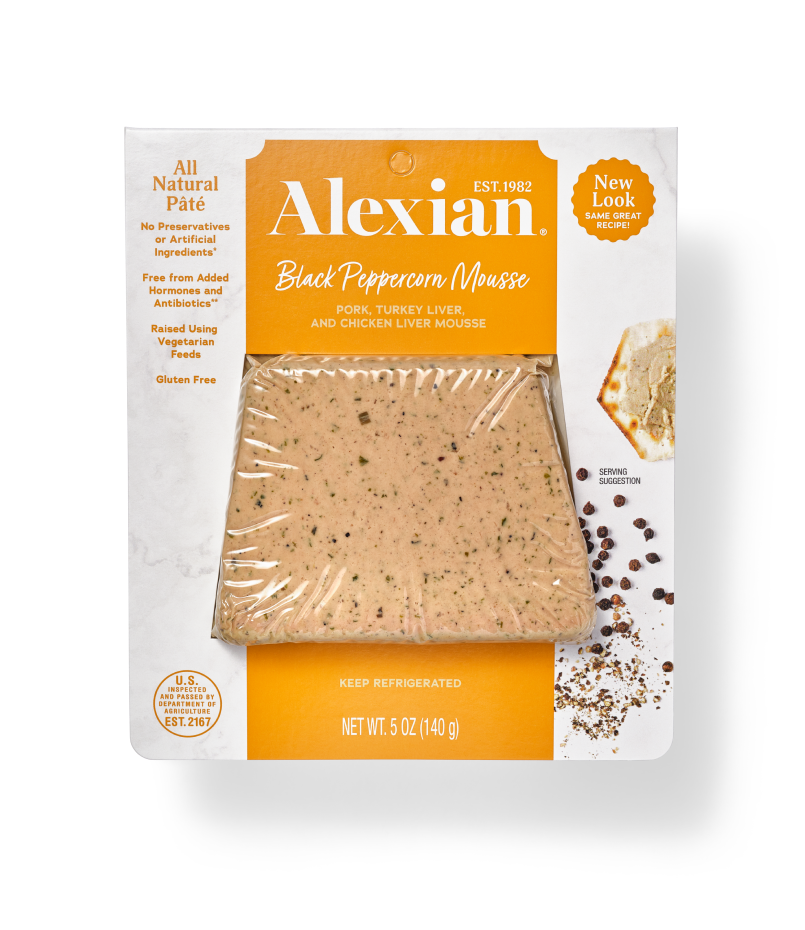 Wholesale Alexian Sliced Black Pepper Mousse- Bulk