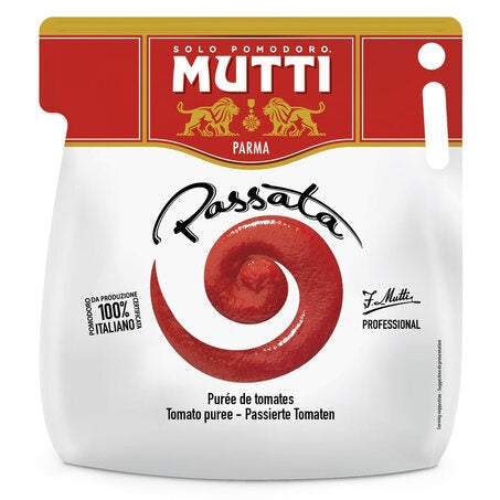 Wholesale Mutti Case "Passata" Tomato Puree Pouch- Bulk