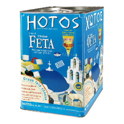Wholesale Hotos Feta Imported Cheese 14 Kg- Bulk