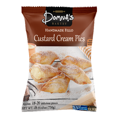 Wholesale Domnas/A Cream Custard Mini Pies - 226011 750 Gram- Bulk