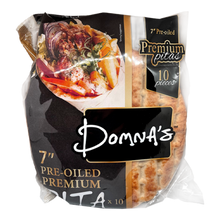 Wholesale Domnas Pita Bread Premium Pre-Oil 7 10 Pc.- Bulk