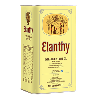 Wholesale Elanthy Olive Oil Cretan Evoo 3 Lit- Bulk