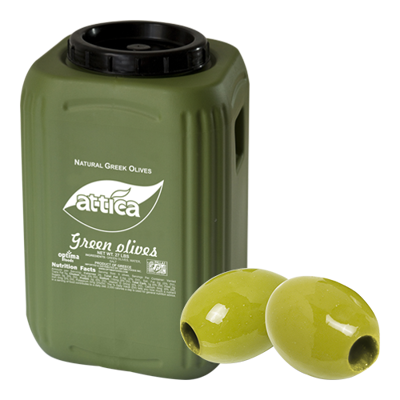 Wholesale Optima/Ol Olives Green Pitted 10 Kg- Bulk