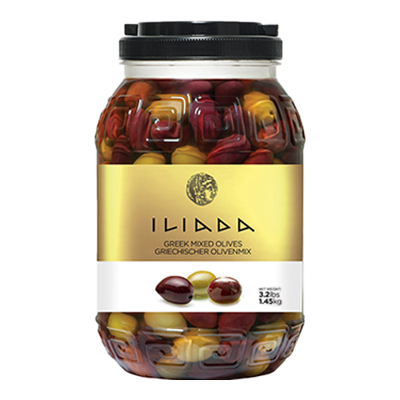 Wholesale Iliada Olives Mixed Medley Pre-Pack 1.45 Kg- Bulk