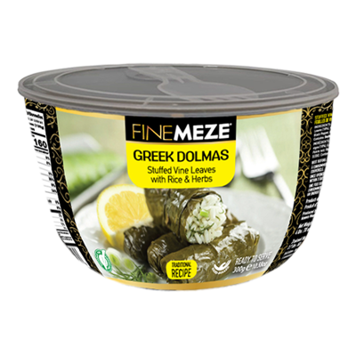 Wholesale Finemeze Dolmas Greek -Stuffed Vine Leaves 300 G- Bulk