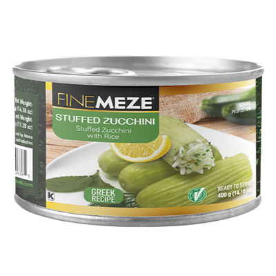 Wholesale Finemeze Zucchini -Stuffed W/Rice & Tomato S 400 G- Bulk