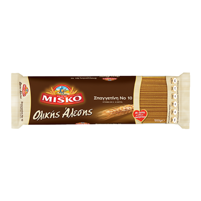 Wholesale Misko Pasta # 10 W.Wheat 500 Gram- Bulk