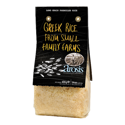 Wholesale Arosis Rice Thessaloniki (Pilafi) Kitrino 400 Gram- Bulk